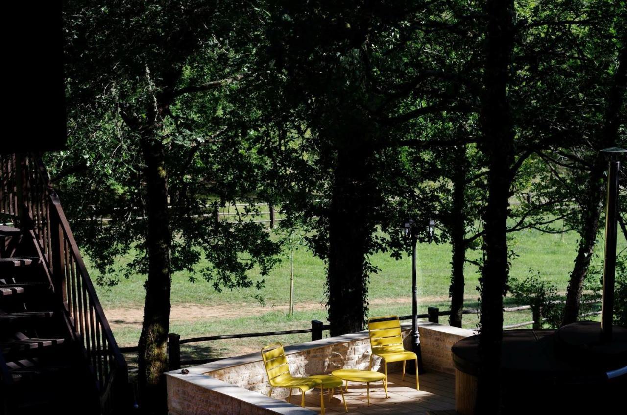 Cabane De La Mesange Auriac-du-Périgord Екстериор снимка