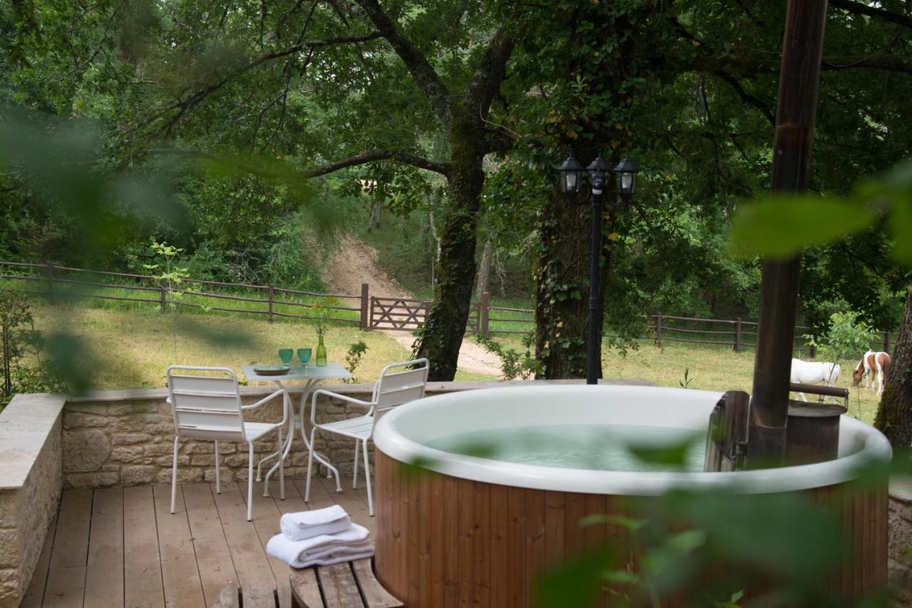 Cabane De La Mesange Auriac-du-Périgord Екстериор снимка