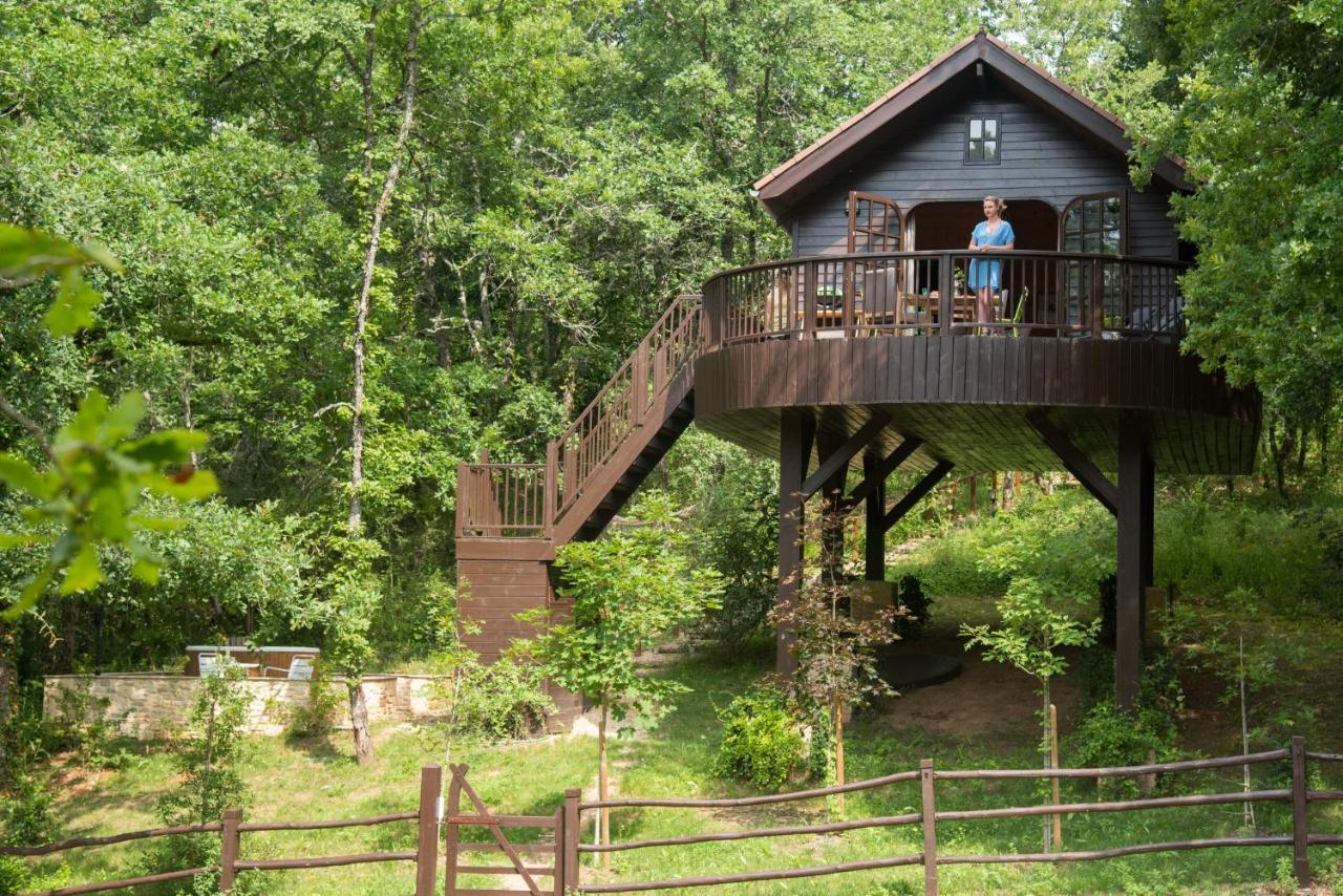 Cabane De La Mesange Auriac-du-Périgord Екстериор снимка
